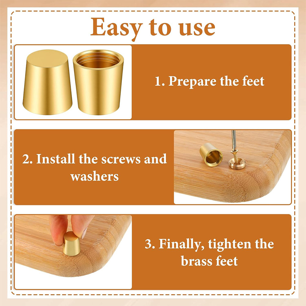 4 Piedini in Ottone con Cuscin - Display Risers Set recensione e prezzo