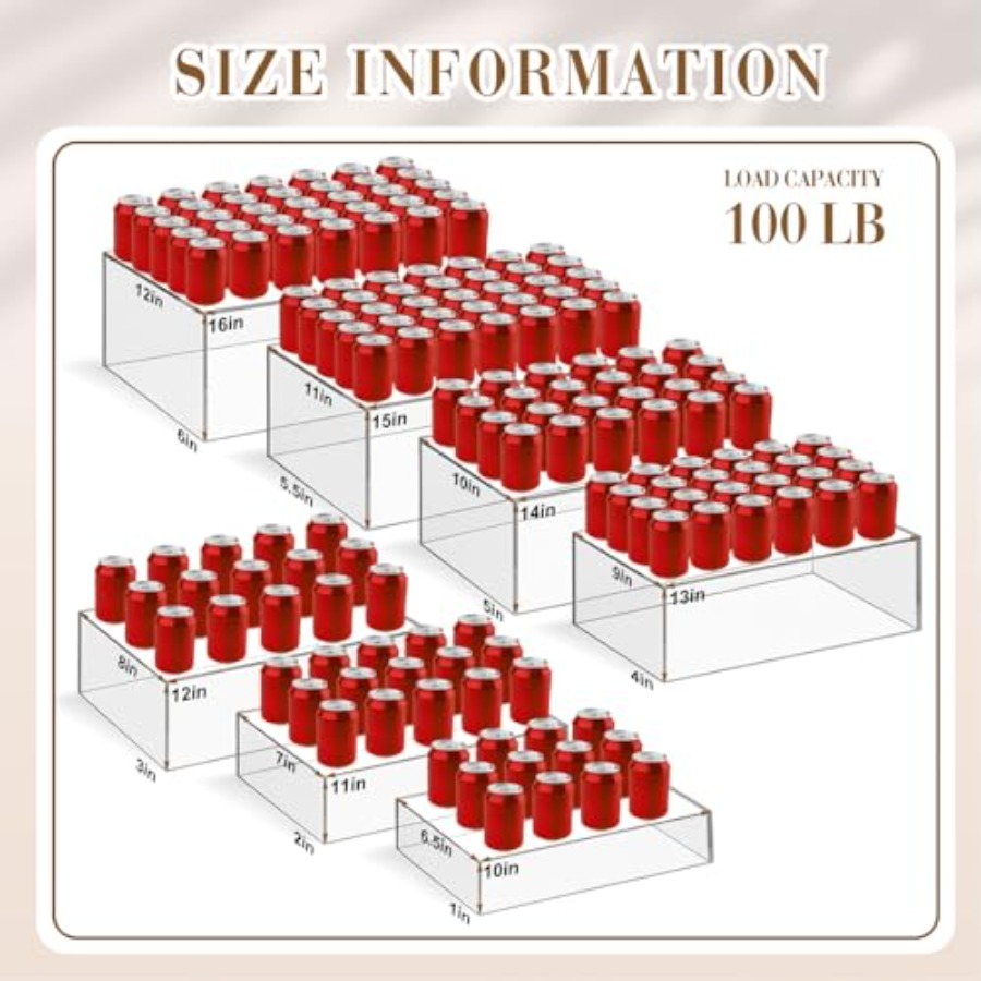 Set di 7 Alzate per Buffet Ext - Display Risers Set recensione e prezzo