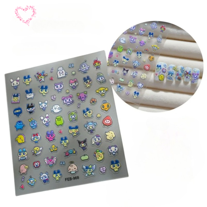 Nuovi adesivi per unghie elett - Bandai Model Tamagotchi recensione e prezzo