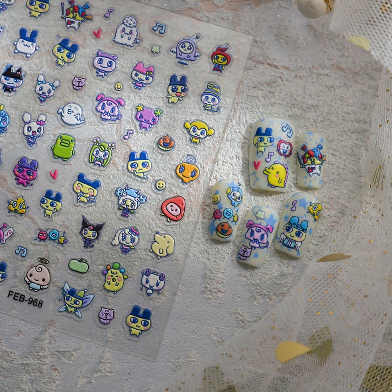 Nuovi adesivi per unghie elett - Bandai Model Tamagotchi recensione e prezzo